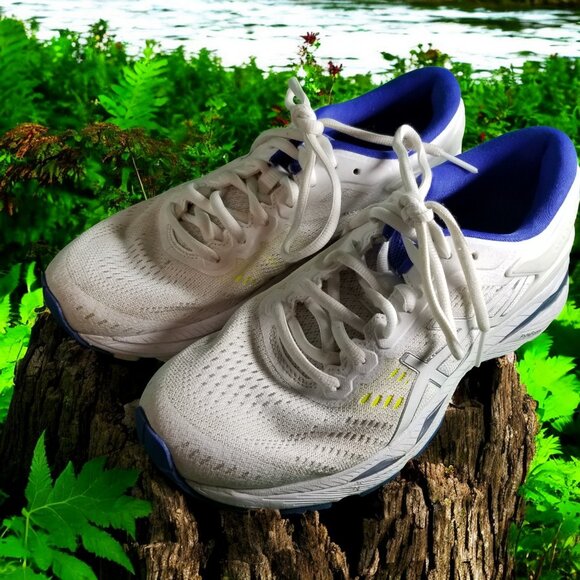 Asics Gel-Cumulus 13 Women's Size 7 White Athletic Running Shoes 11701 - Picture 4 of 8